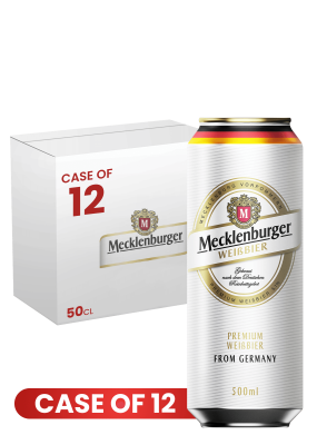 Mecklenburger Weissbier Can 50 CL X 12 Case