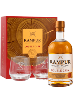 Rampur Double Cask India Single Malt Whisky 75Cl