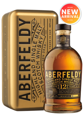 Aberfeldy 12 Years The Golden Dram 1L Promo