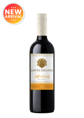 Santa Helena Soft & Fruity Semi Sweet Red 75cl Promo