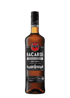 Bacardi Carta Negra Black Rum 70 Cl