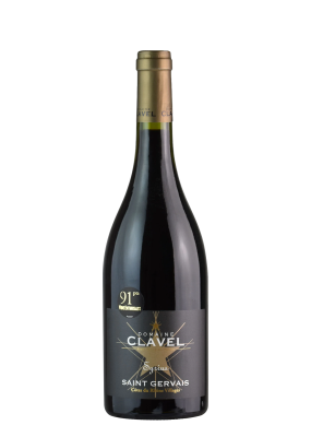 Domaine Clavel Syrius Saint Gervais Cotes Du Rhone Villages Red 75Cl