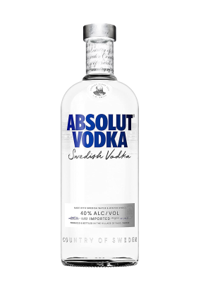 Absolut  Blue Vodka 1 Ltr Promo