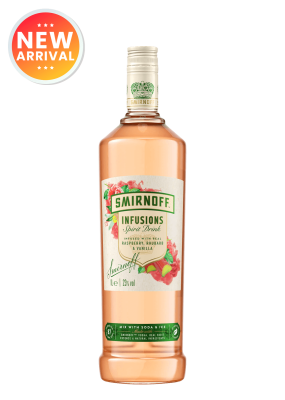 Smirnoff Infusions Raspberry, Rhubarb & Vanilla 1L