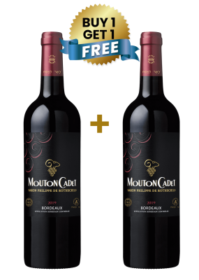 Mouton Cadet Bordeaux Rouge Kosher 75Cl (Buy 1 Get 1 Free)