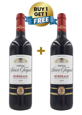 Chateau Vieux Tuquet Bordeaux Rouge 75Cl (Buy 1 Get 1 Free)