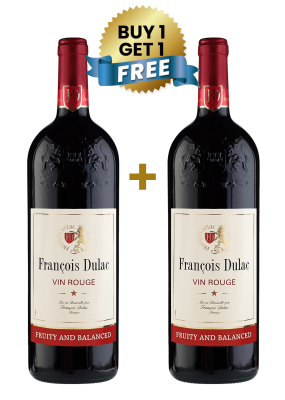 Francois Dulac Vin Rouge 1Lt (Buy 1 Get 1 Free)