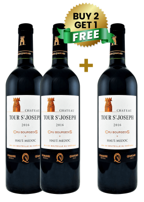 Chateau Tour St-Joseph Haut-Medoc Cru Bourgeois 75Cl (Buy 2 Get 1 Free)