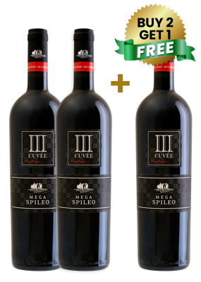Mega Spileo Cuvee III Cabernet Sauvignon Mavrodafne Agiorgitiko 75Cl (Buy 2 Get 1 Free)