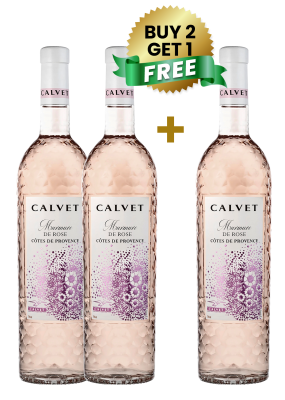 Calvet Murmure De Rose Cotes De Provence 75Cl (Buy 2 Get 1 Free)