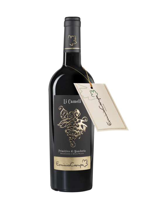 Erminio Campa  Li Cameli Primitivo D Manduria Dop 75Cl