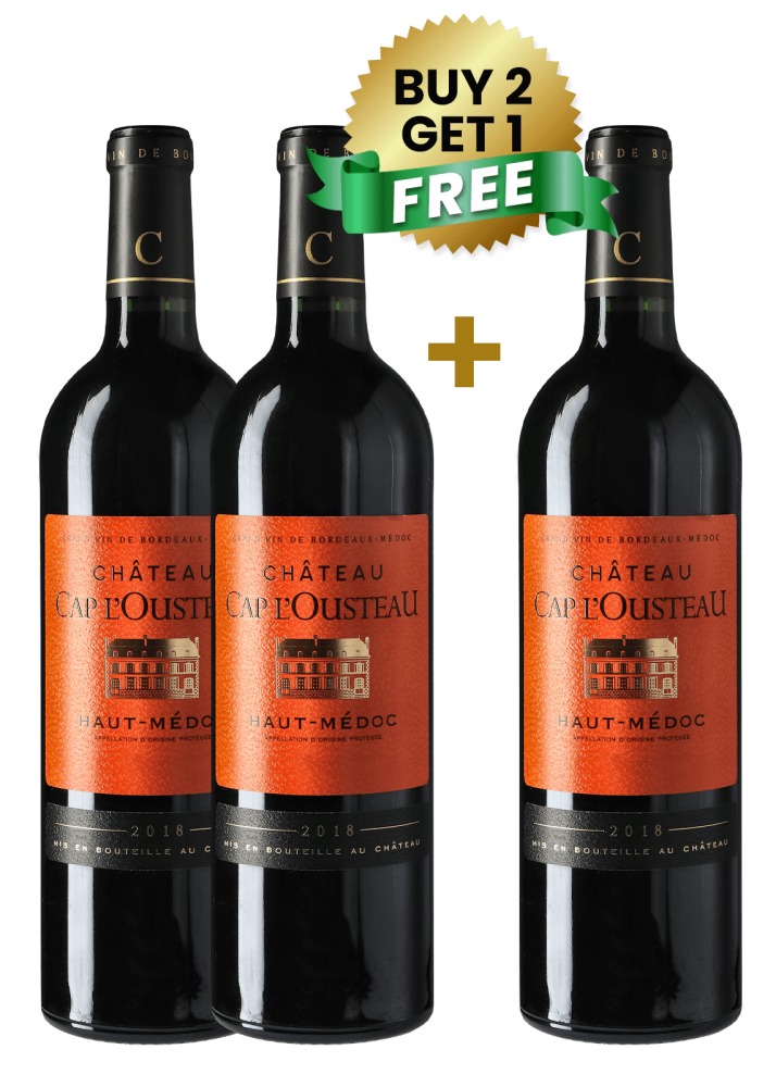 Chateau Cap L'Ousteau Haut Medoc Cuvee Du Fort 75 Cl (Buy 2 Get 1 Free)