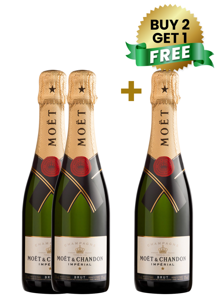 Moet & Chandon Imperial Brut 37.5cl (Buy 2 Get 1 Free)