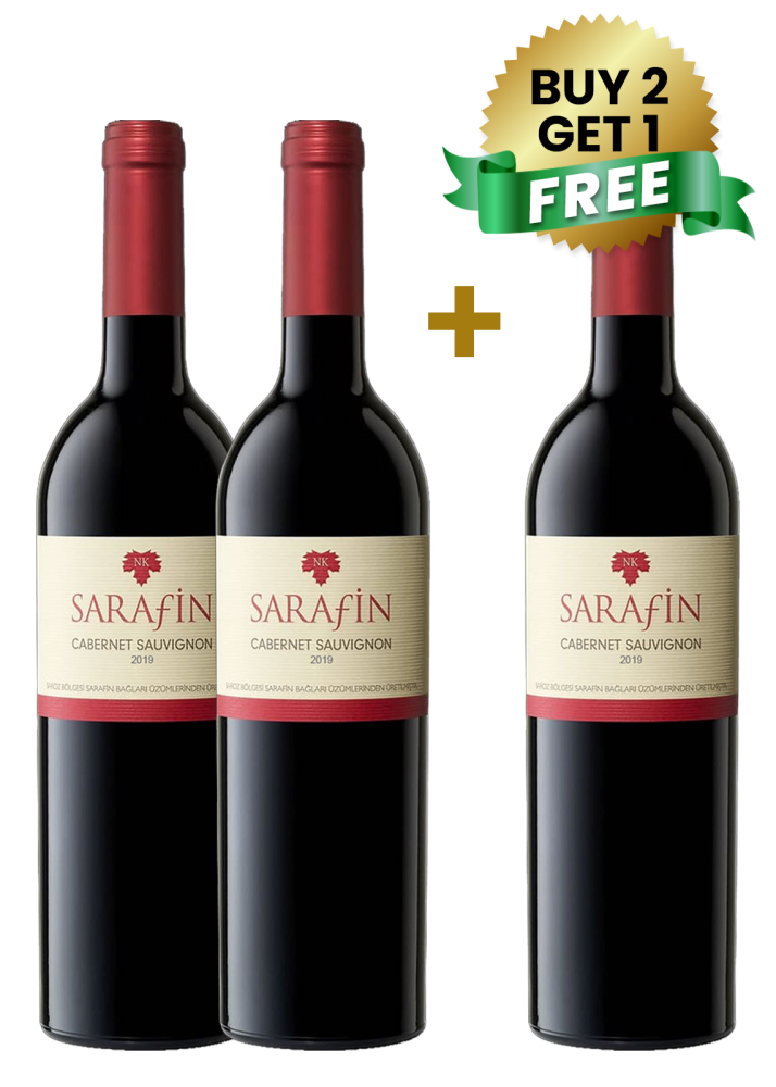 Sarafin Cabernet Sauvignon 75cl (Buy 2 Get 1 Free)