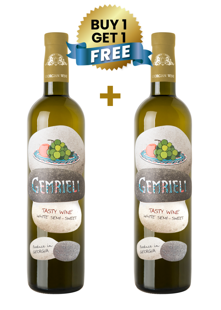 Gemrieli White Semi Sweet 50Cl Buy 1 Get 1 Free