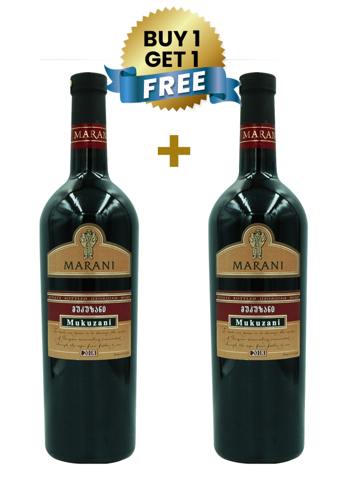 Marani Mukuzani Dry Red 75Cl Buy 1 Get 1 Free