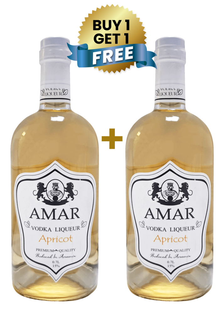 AMAR Vodka Liqueur Apricot 70Cl (Buy 1 Get 1 Free)