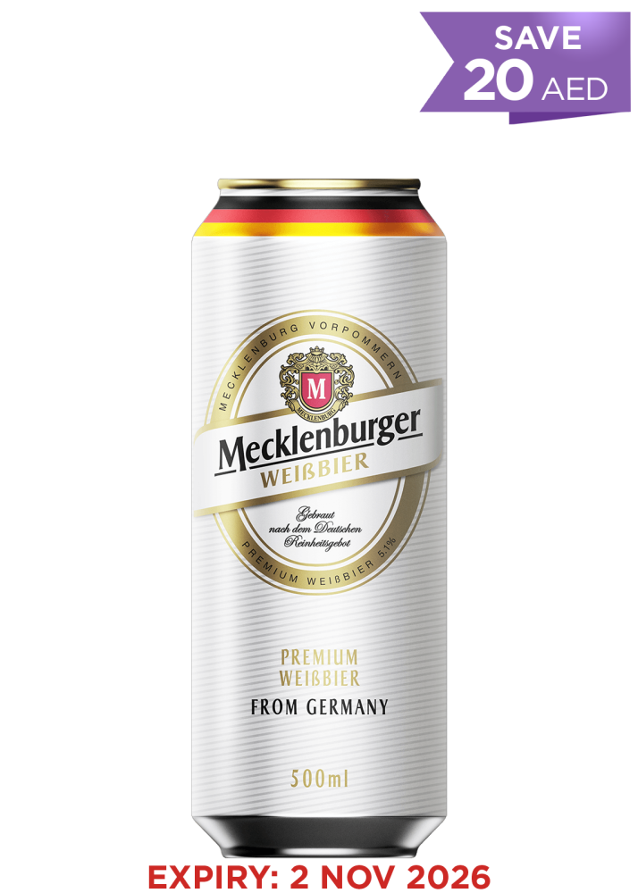 Mecklenburger Weissbier Can 50CL X 24 PROMO