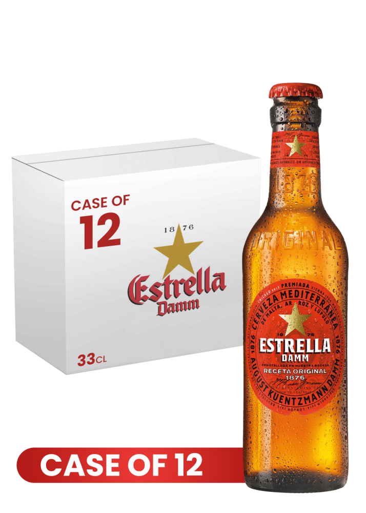 Estrella Damm Btl 33 CL X 12 Case