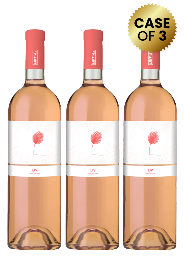 3 Bottles Liv Vinho Verde Rose 75 CL Promo