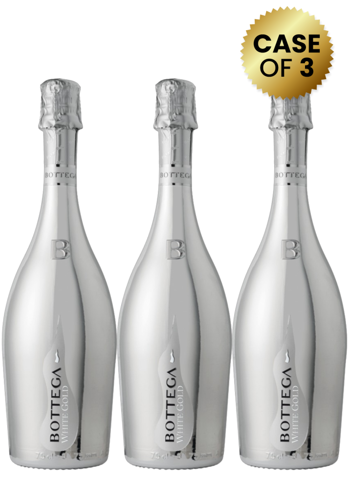 3 Bottles Bottega White Gold 75Cl Promo