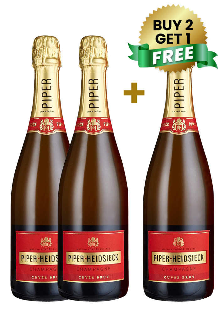 Piper Heidsieck Brut 75Cl (Buy 2 Get 1 Free)