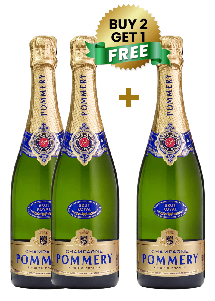 Pommery Brut Royal Kosher 75Cl (Buy 2 Get 1 Free)