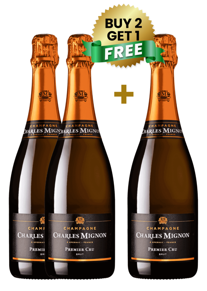 Charles Mignon Premium Cru Brut 75Cl (Buy 2 Get 1 Free)