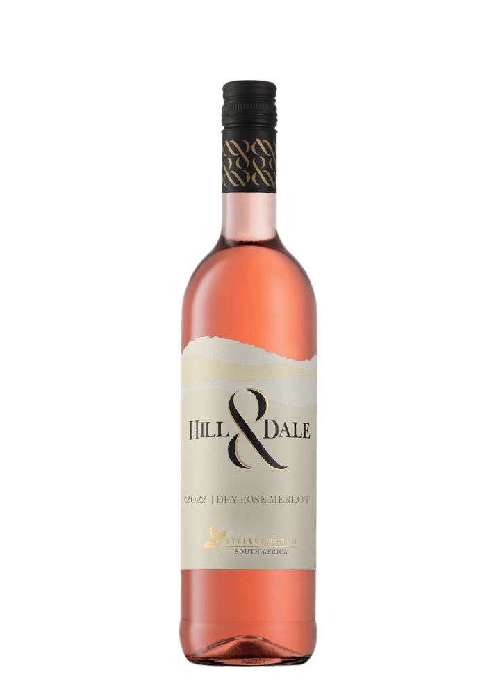 Hill & Dale Dry Rose Merlot 75Cl