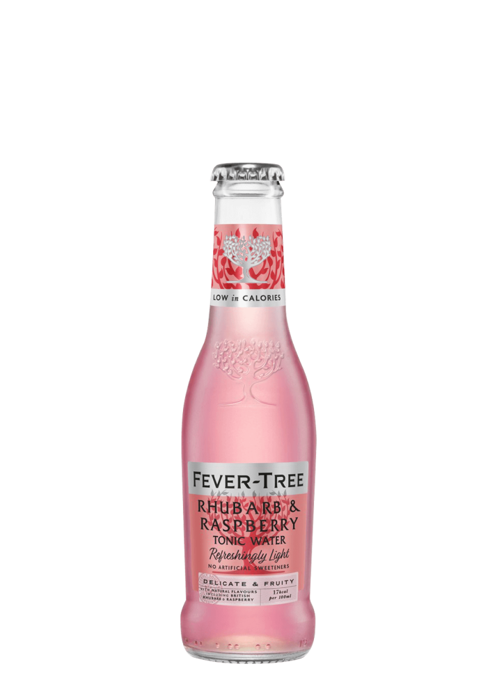 Fever Tree Sweet Rhubarb & Raspberry Tonic Water 20Cl