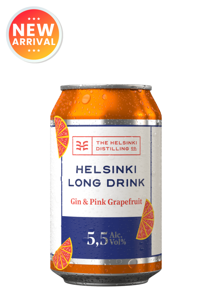 Helsinki Long Drink Pink Grapefruit Can 33Cl