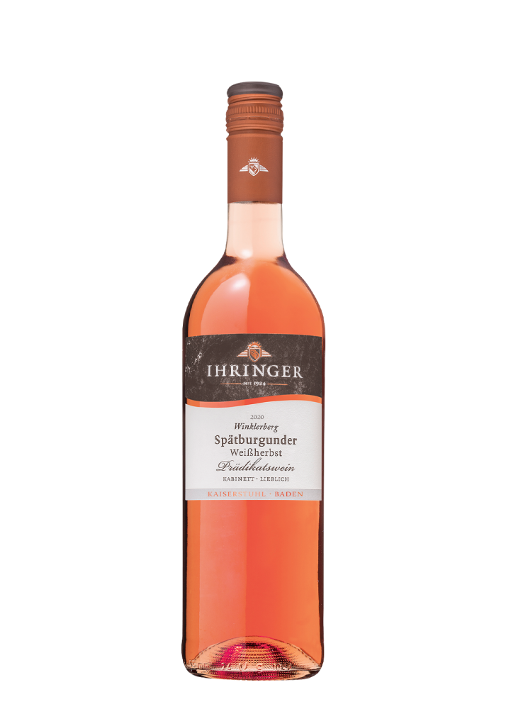 Ihringer Winklerberg Spatburgunder Weisherbst Kabinett Lieblich (Pinot Noir Rose Sweet)