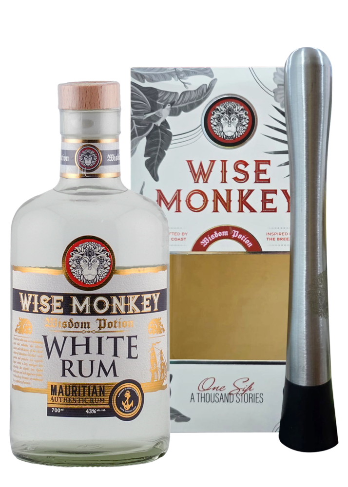 Wise Monkey White Rum 75 Cl.