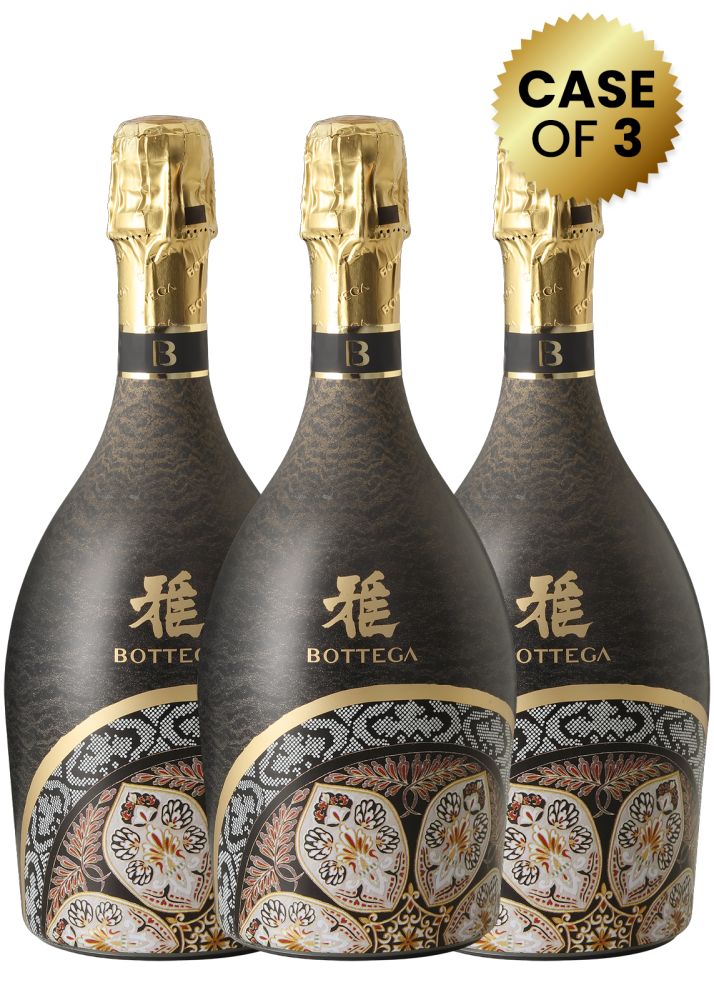 3 Bottles Bottega Miabi Pinot Nero Spumante Brut 75Cl Promo