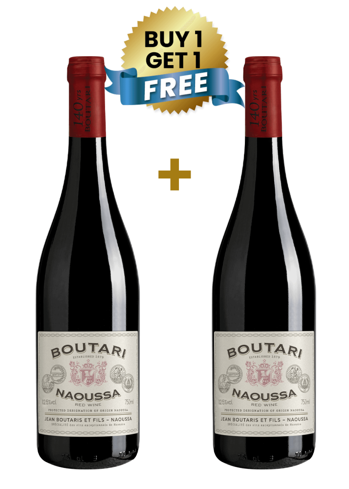 Boutari Naoussa Dry Red 75Cl (Buy 1 Get 1 Free)