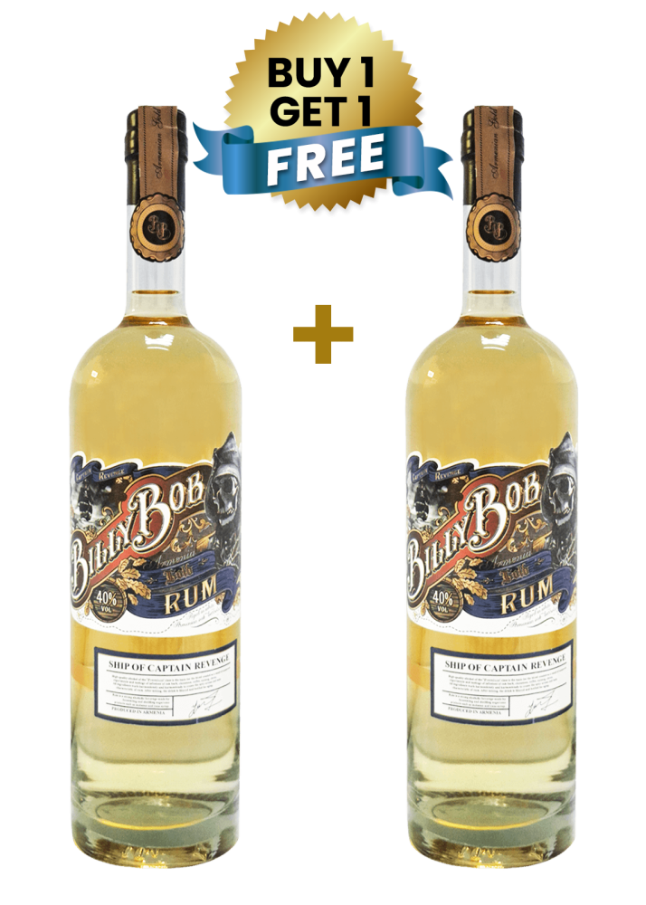 BILLY BOB Gold Rum 1L (Buy 1 Get 1 Free)
