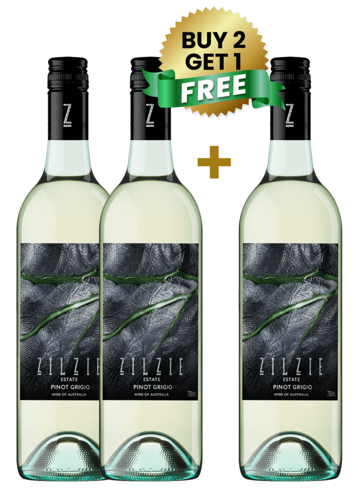 Zilzie Estate Pinot Grigio 75Cl (Buy 2 Get 1 Free)