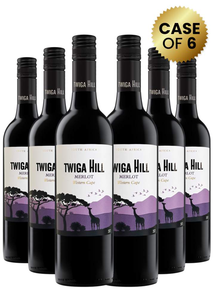 Twiga Hill Merlot 75Cl X 6 Promo