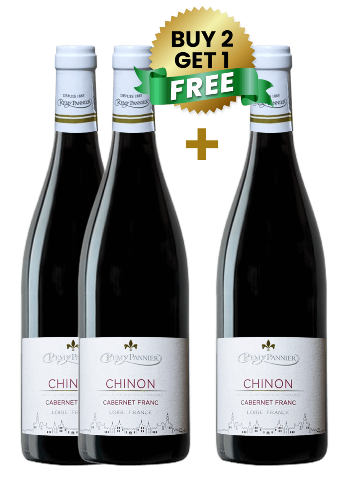 Remy Pannier Chinon Cabernet Franc 75Cl (Buy 2 Get 1 Free)