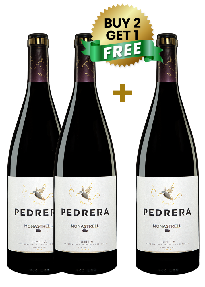 Pedrera Monastrell Jumilla 75Cl (Buy 2 Get 1 Free)