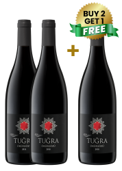 Doluca Tugra Okuzgozu Dry Red 75cl (Buy 2 Get 1 Free)