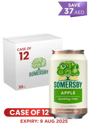 Somersby Apple Cider Can 33 Cl X 12 Case