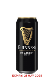 Guinness Draught Stout Can 44cl X 24 Promo