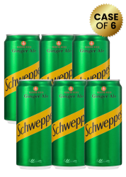 Schweppes Ginger Ale 30Cl.x 6 Can. PROMO