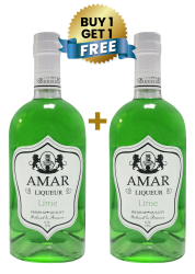 AMAR Liqueur Lime 70Cl (Buy 1 Get 1 Free)