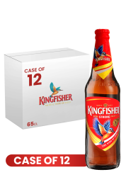 Kingfisher Lager Strong Btl 65 CL X 12 Promo