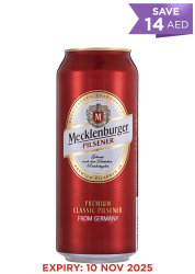 Mecklenburger Pilsener Can 50CL X 24 PROMO