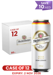 Mecklenburger Weissbier Can 50 CL X 12 Case