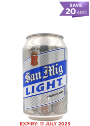 San Miguel Light Can 33 CL X 24 PROMO