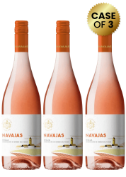 3 Bottles Navajas Rioja Rosado 75 Cl Promo
